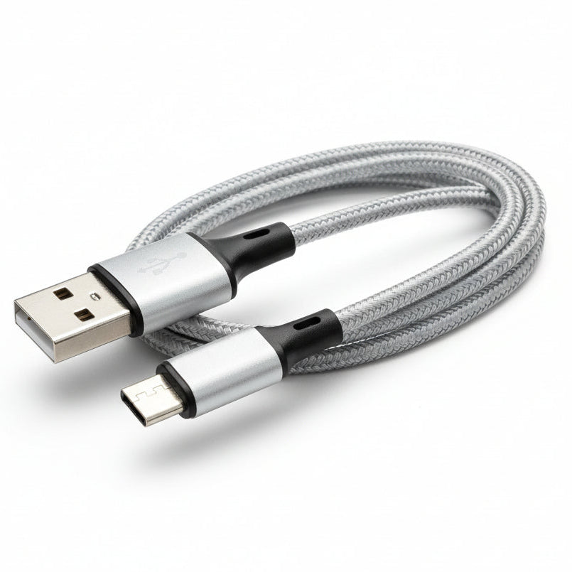 Geflochtenes Micro-USB-Kabel 1m