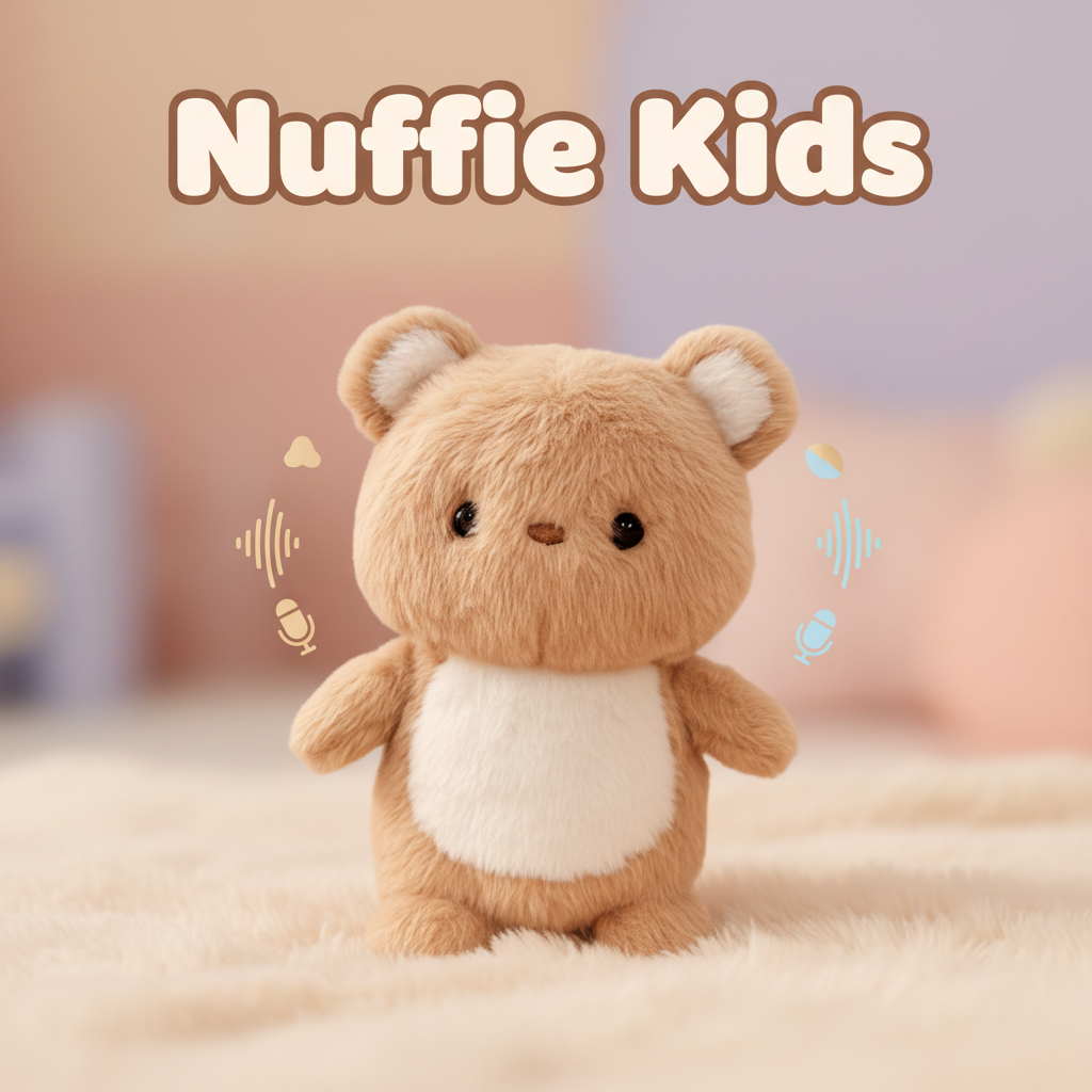 Nuffie knuffel beer met stemopname